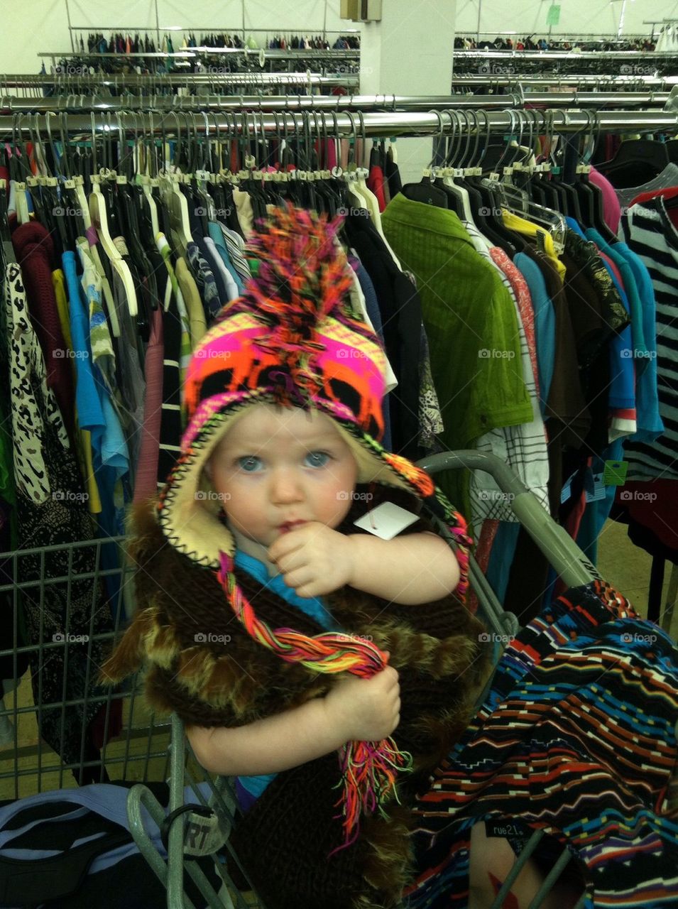 Thrift store baby