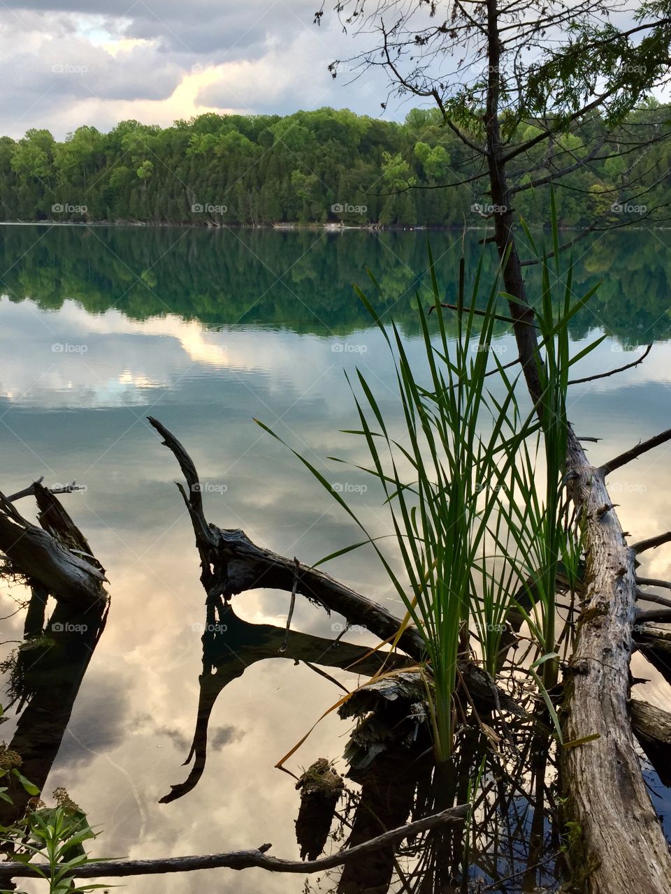 Reflections at Green Lakes