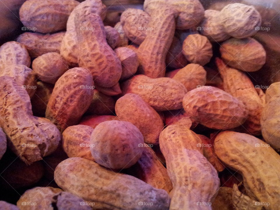 peanuts, lots of peanuts. Snack