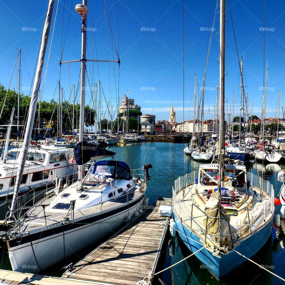 Boats in La Rochelle