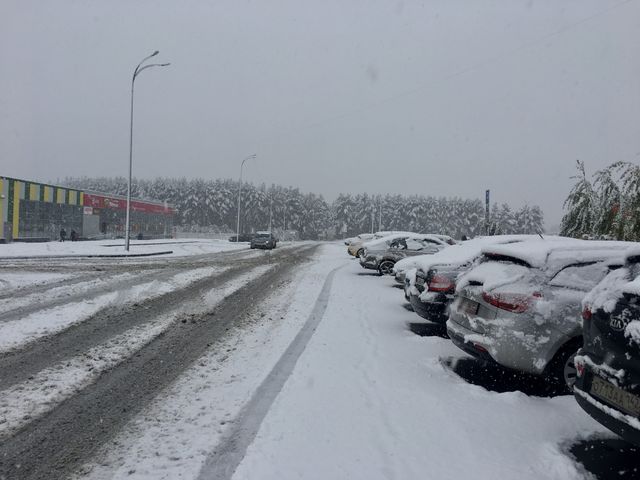 Snow! Первый снег Kemerovo 26.09.2021 ❄️