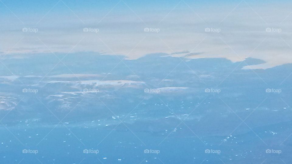 Groenland vu du ciel 