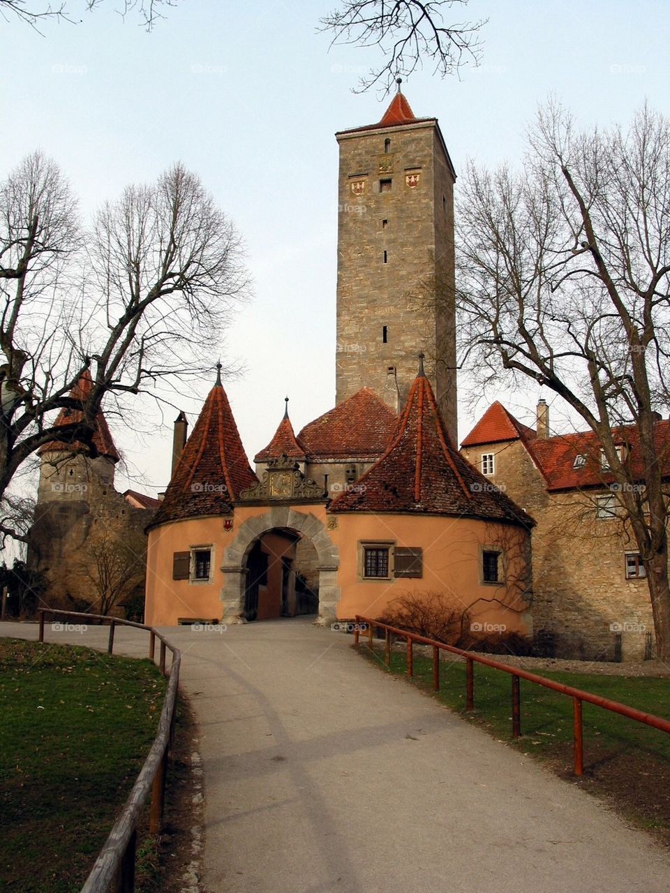 Rothenburg city gate 