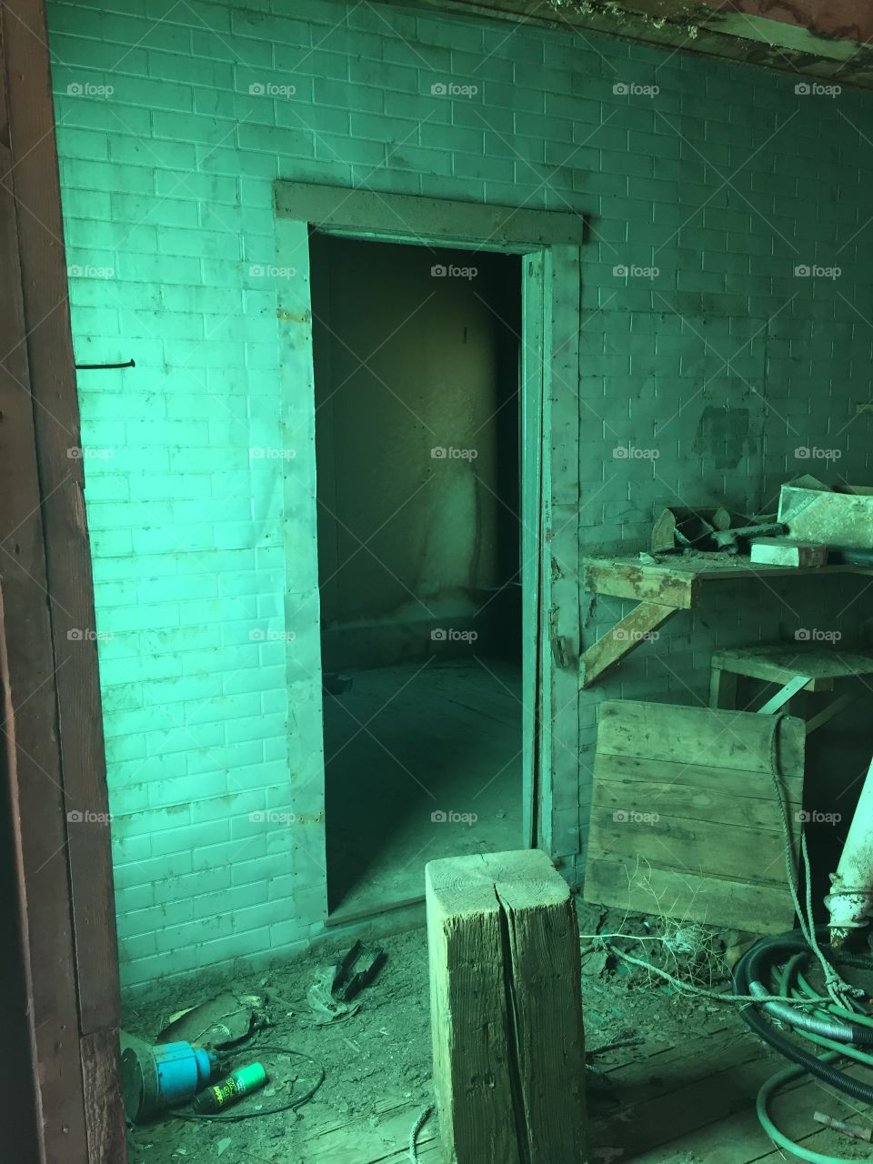 No Person, Abandoned, Indoors, Room, Light