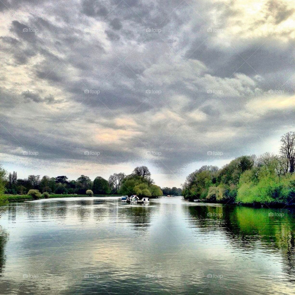 River Thames at sunset