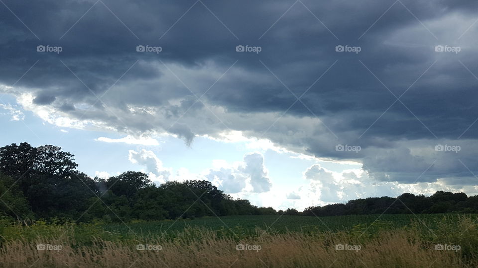 Storm landscape
