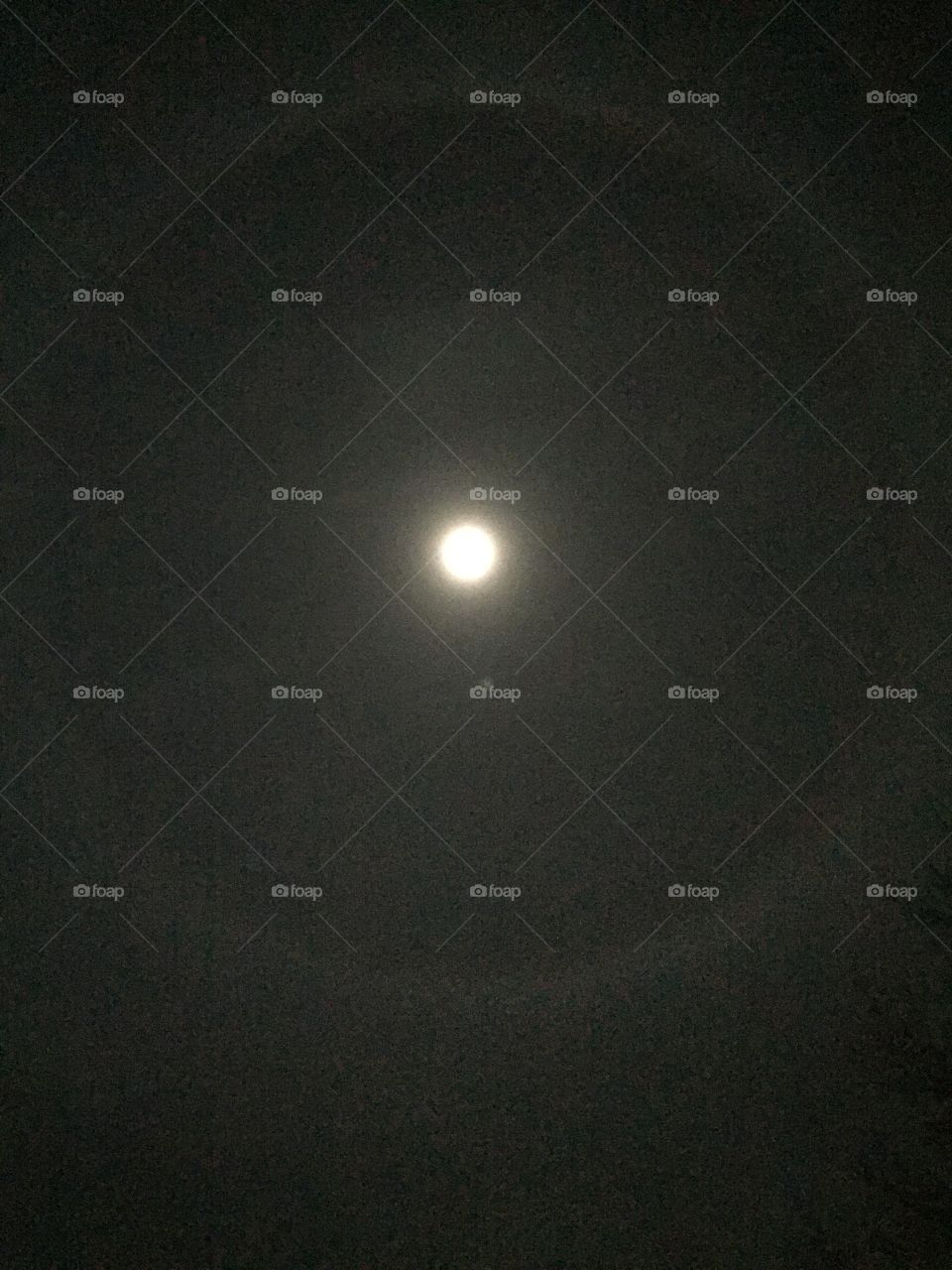 Circle around the moon