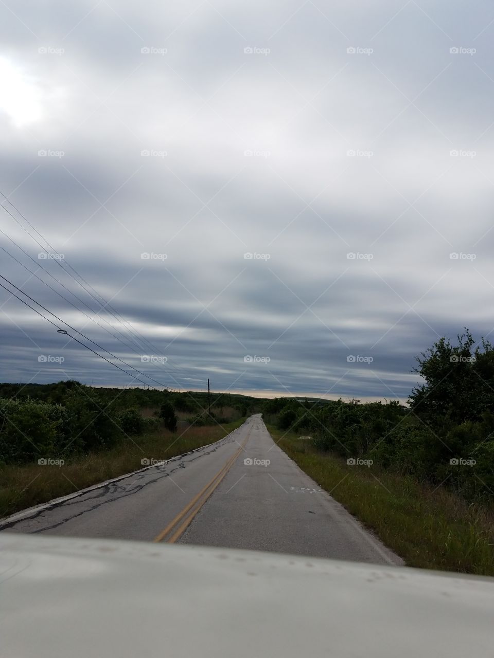 roads and clouds