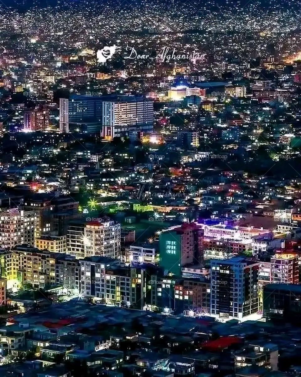 Glory be to God, the magnificent and picturesque view and the natural green trees are a view that is nothing more wonderful than it