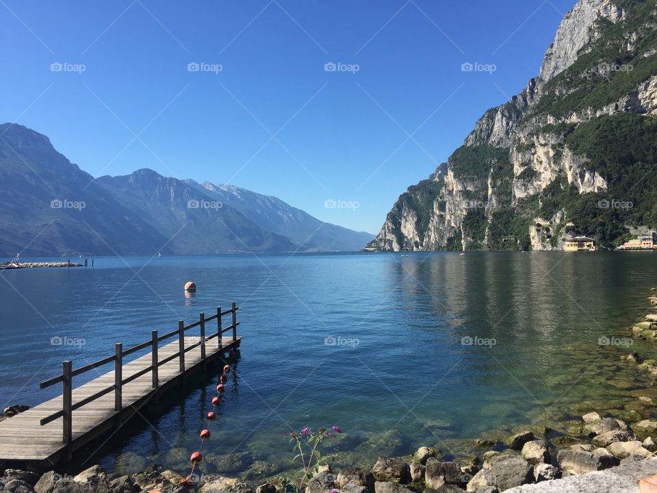 Scenic view of a lake