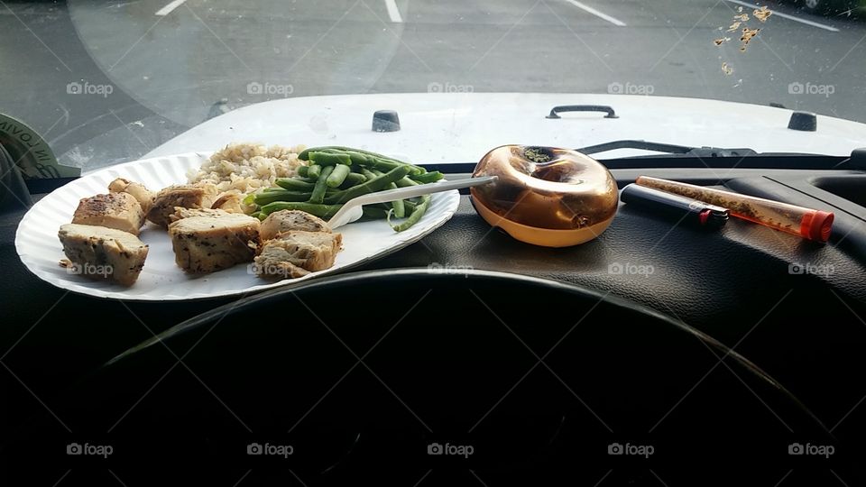 This is what my lunch consists of