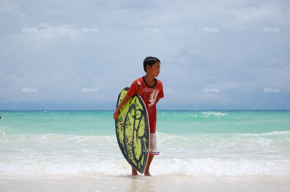 Skimboarding 