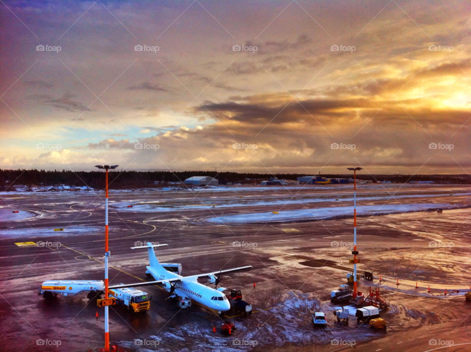 sky airplane airport helsinki airport by craigsumner