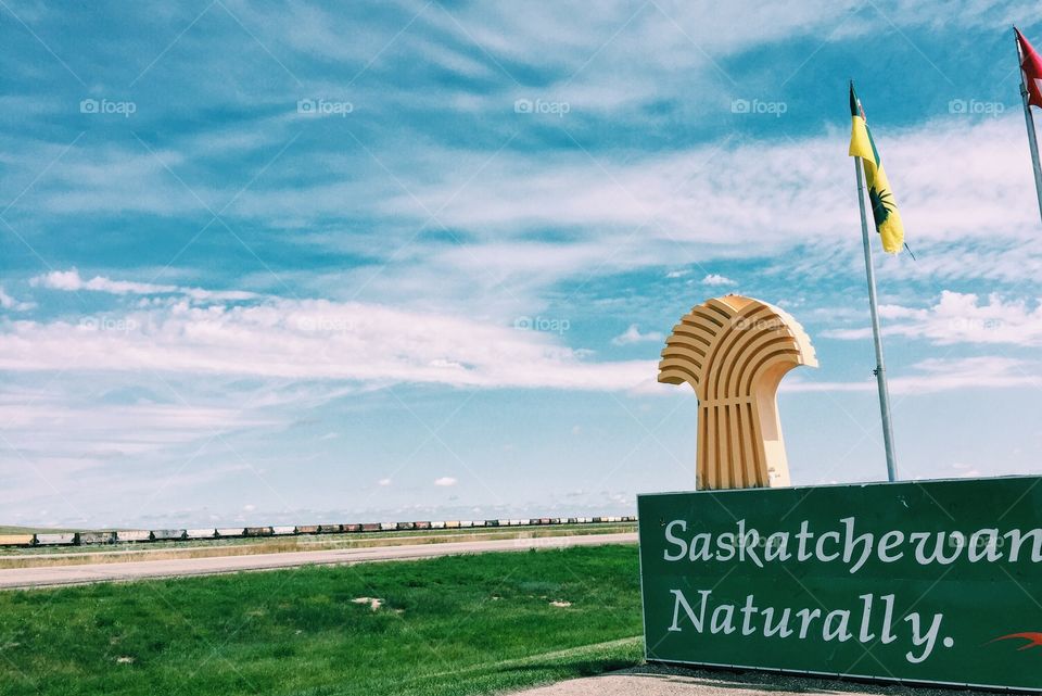 Entering Saskatchewan! 