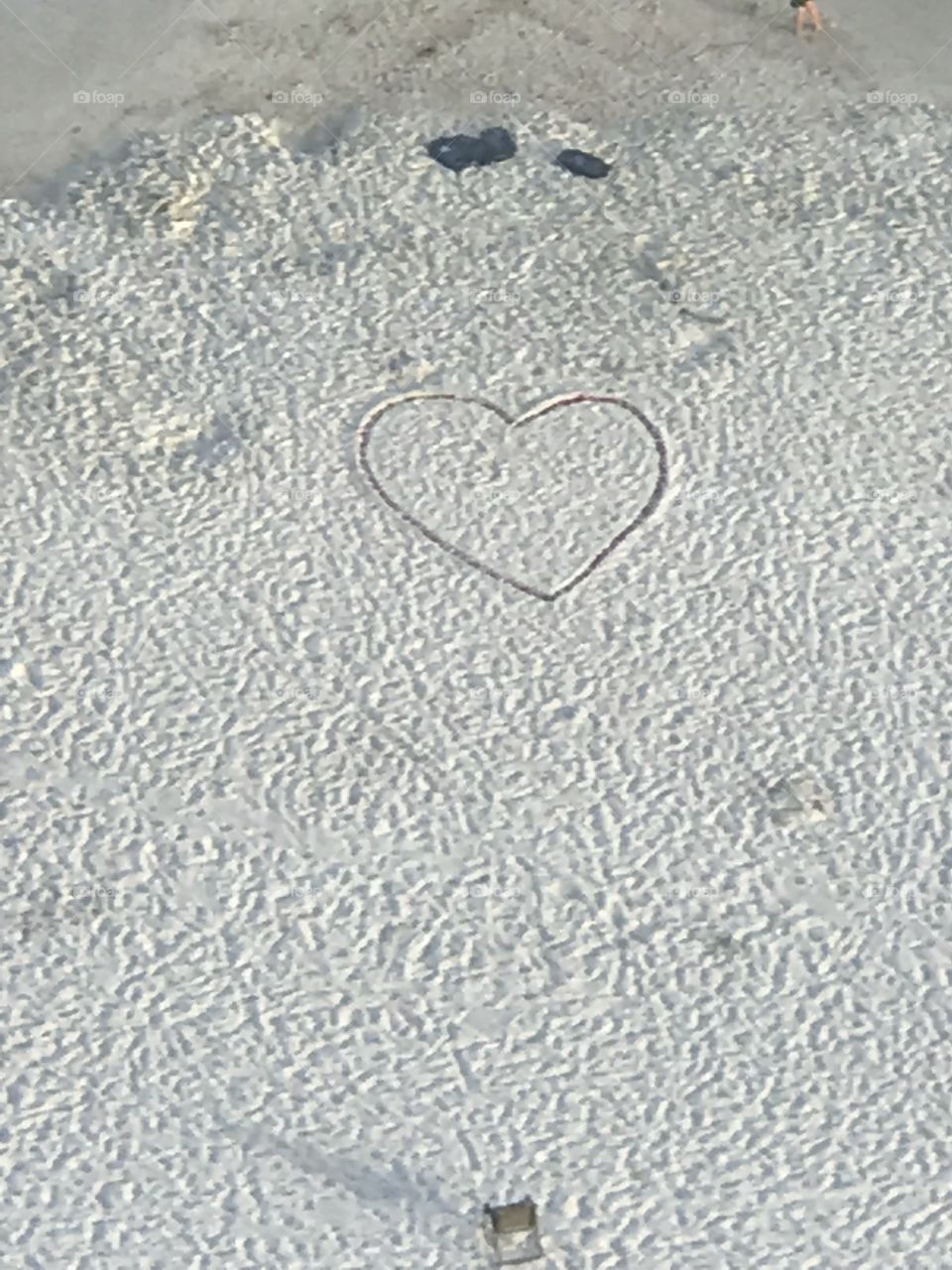 Beach heart
