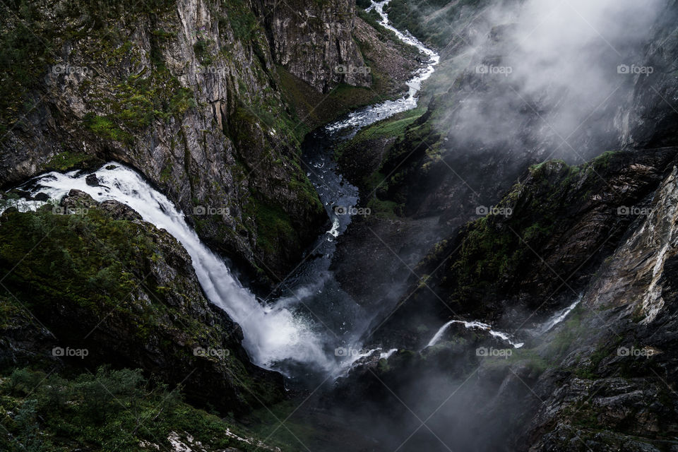 The Vøringfossen Waterfall