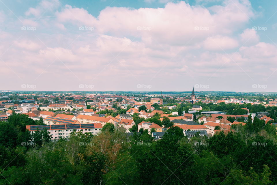 Amazing panorama of Bitterfeld-Wolfen
