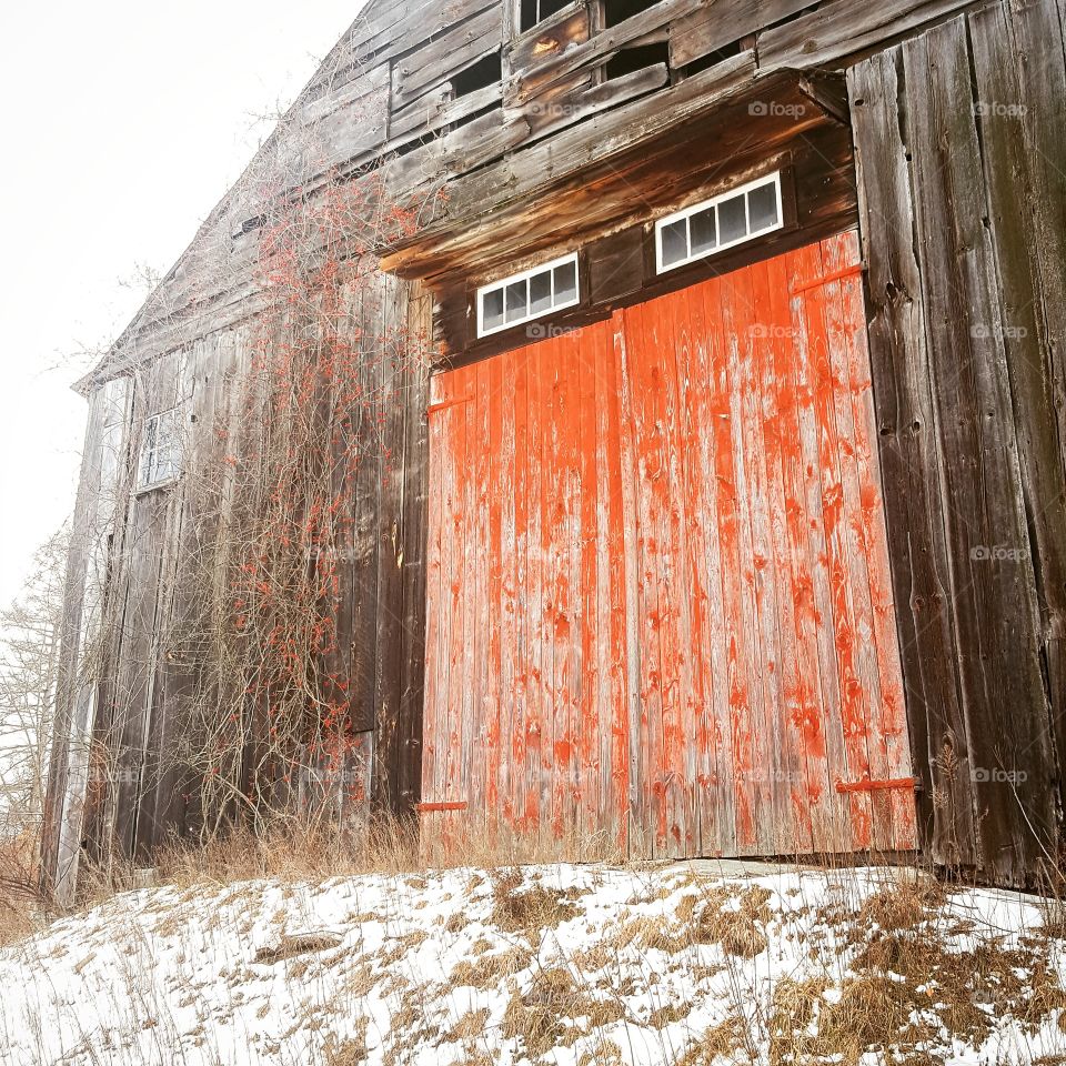 Big Red Barn Doors