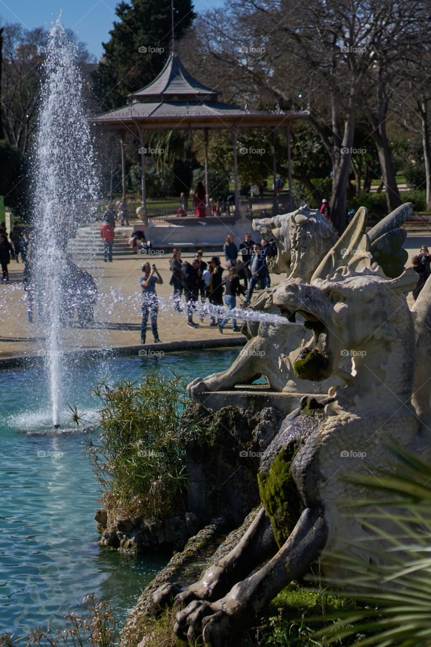 Parque de la Ciudadela. Barcelona 