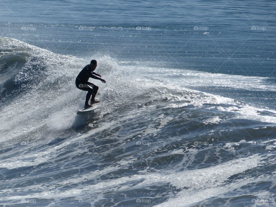 Surfer silhouette #11