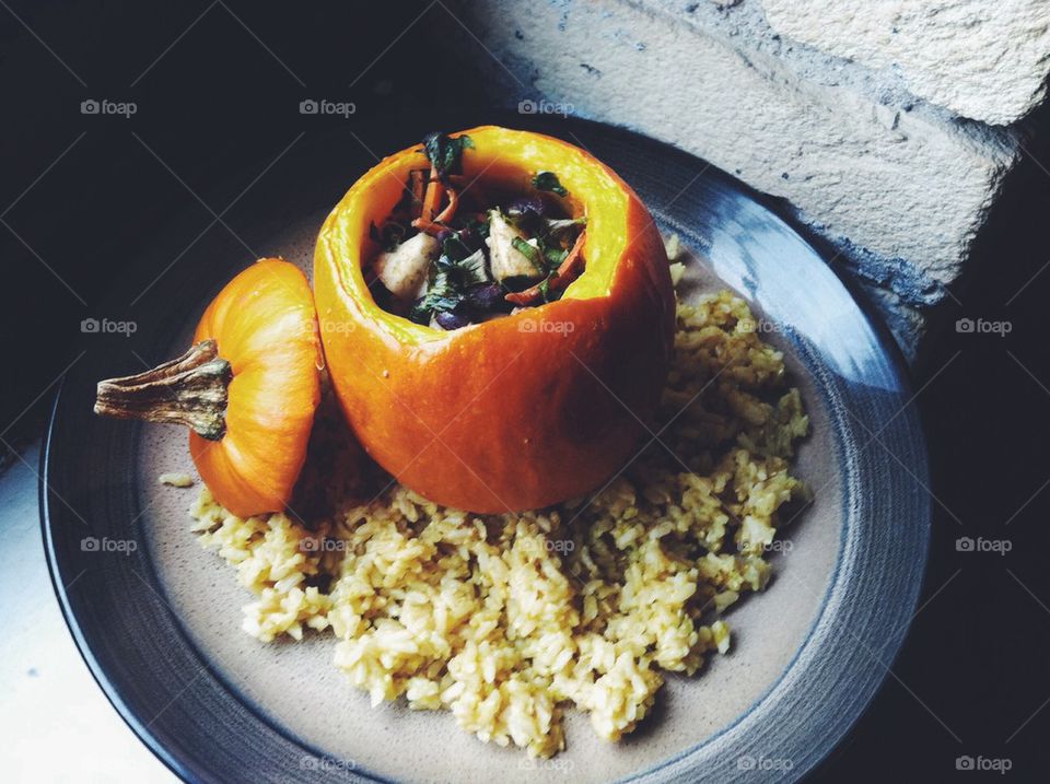 Stuffed Pumpkin