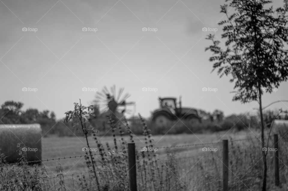 england farm countryside tractor by gaillewisbraznell