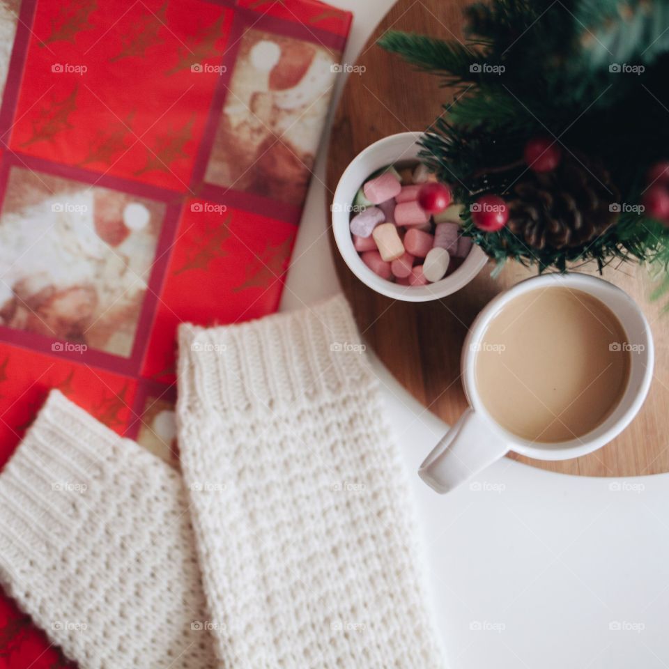 Coffee on table