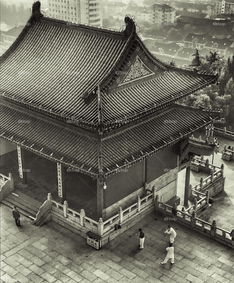 Nanjing is a good place to capture the style and elegance of old Chinese architecture buildings