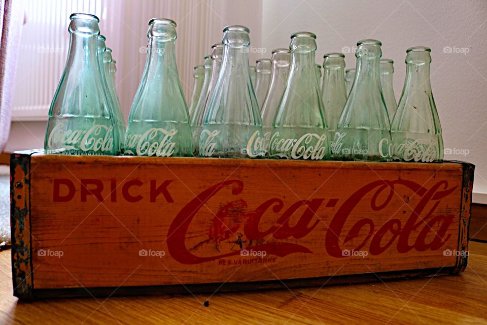 Coca-cola bottles! 
