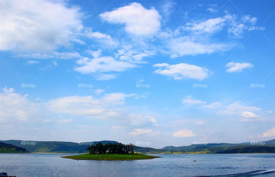 Island on the Danube