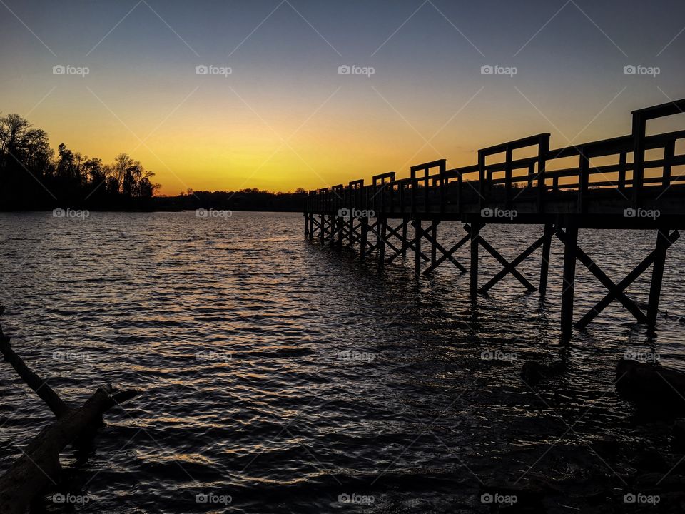 Sunset at the Pier