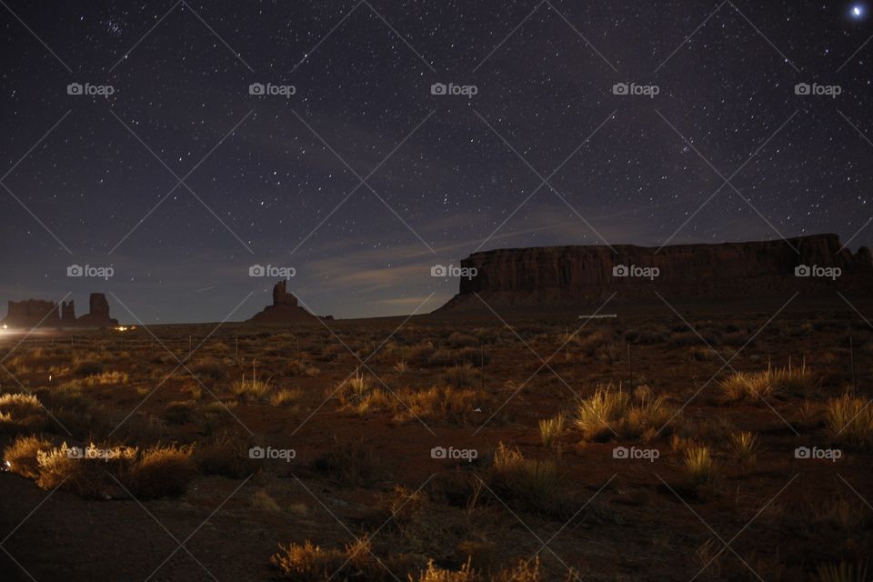 Monument Valley Night