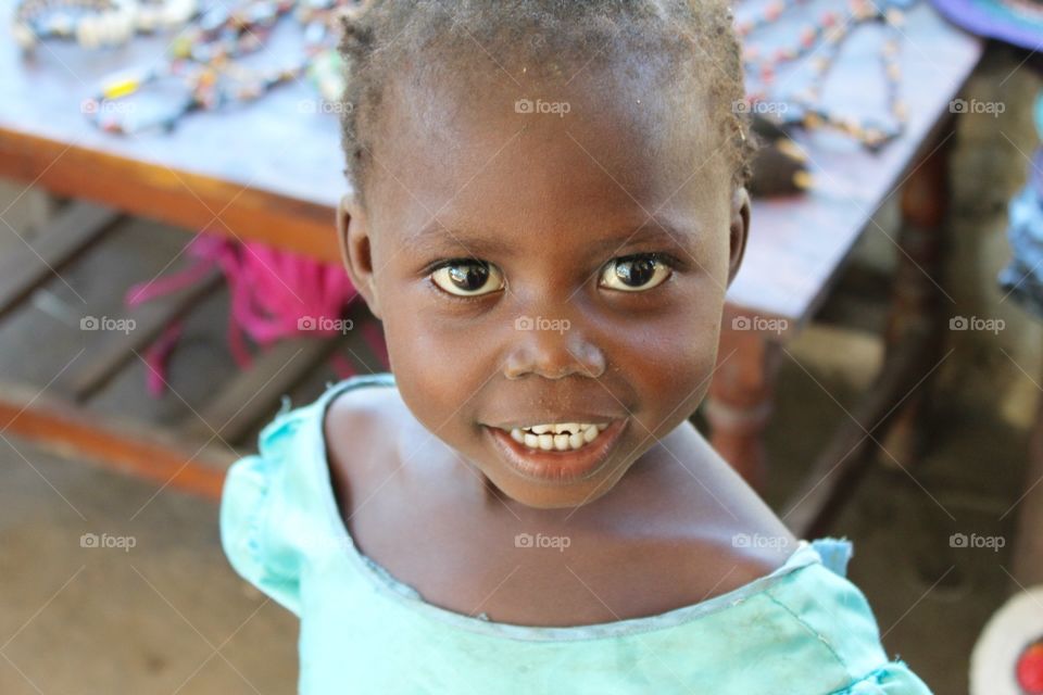 Child of Boma village, Tanga, Tanzania