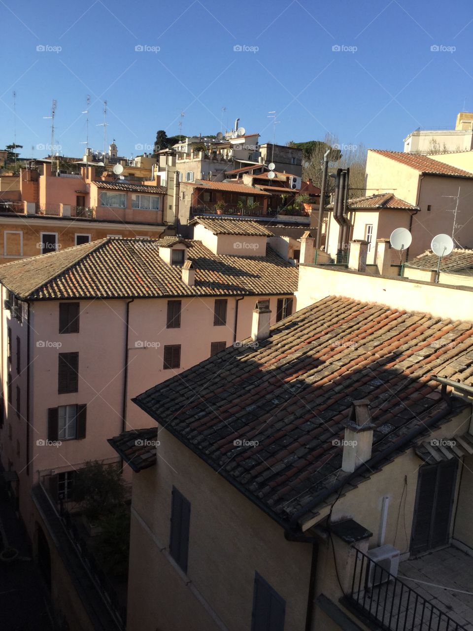 Roof tops of Rome