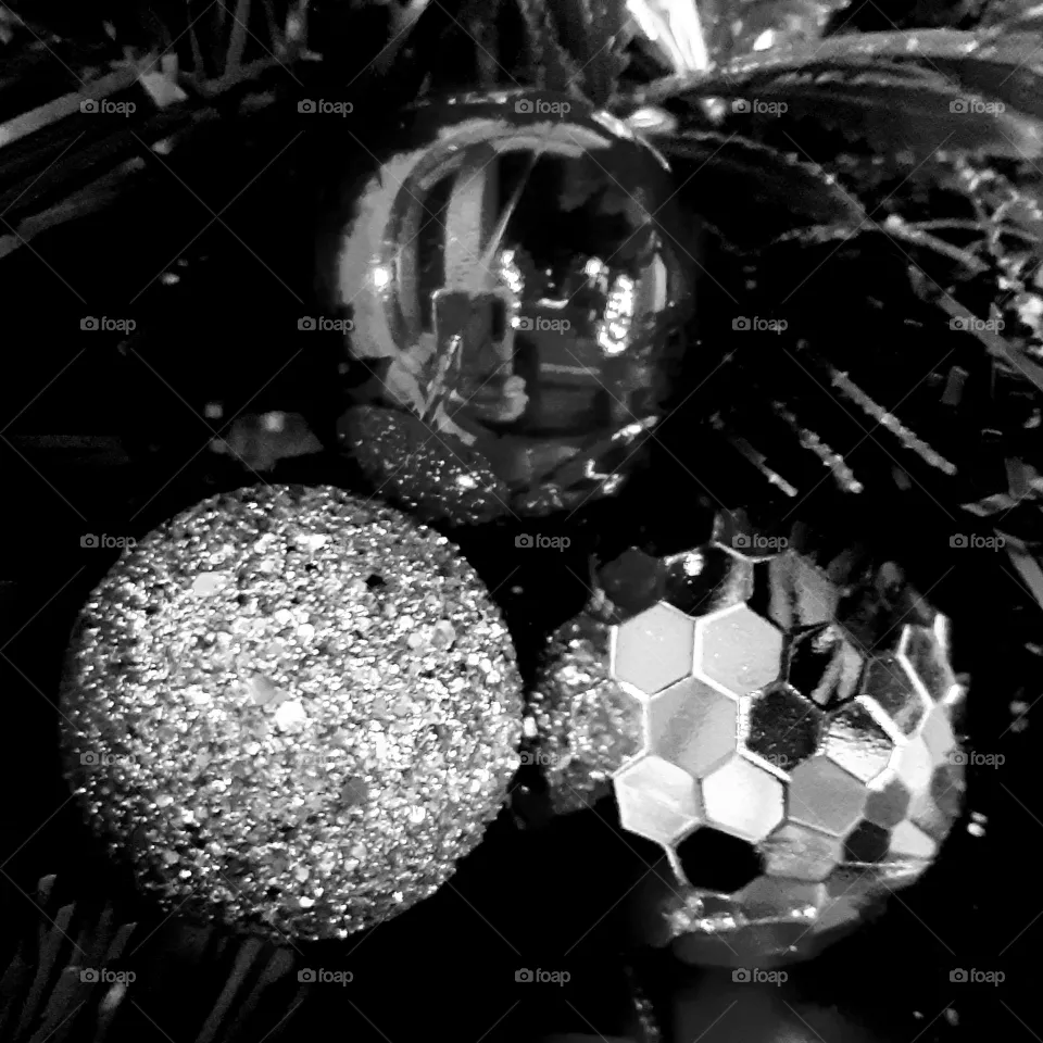 Pine tree ornaments