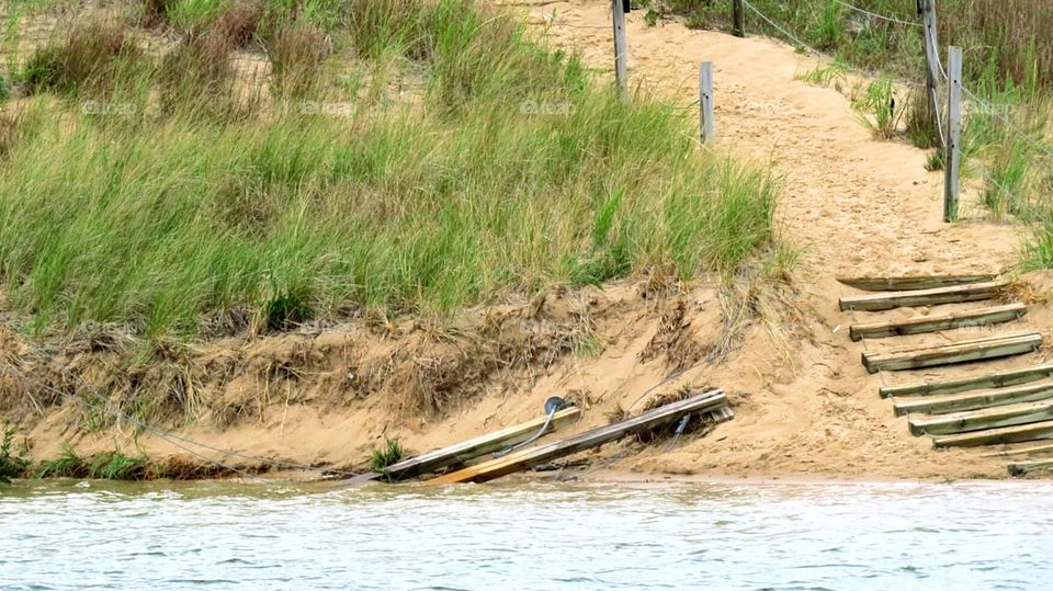 A short plank walk to the big waters