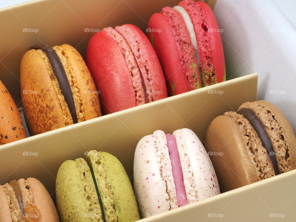 Macaroon . Box of macaroon 