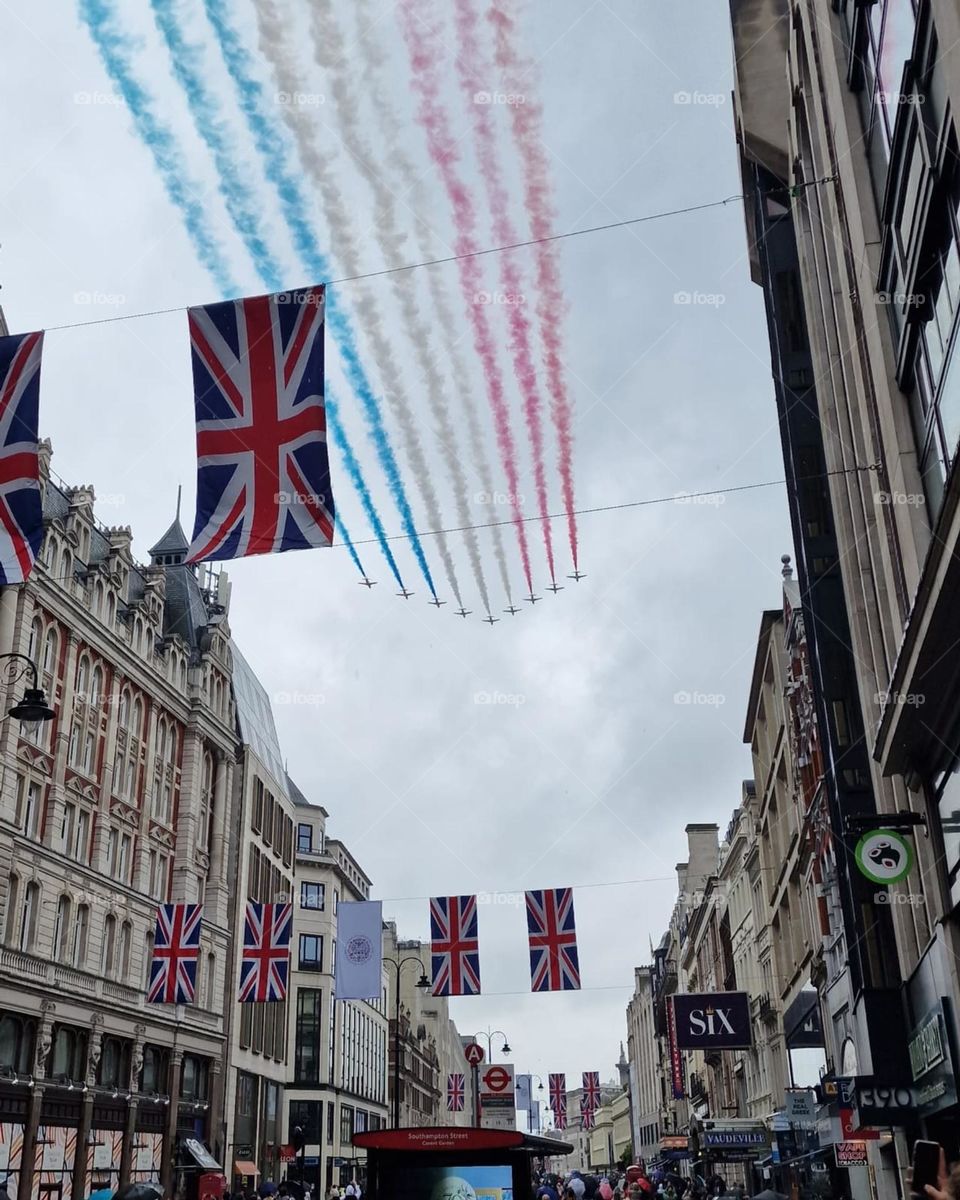 King Charles III, Coronation Day Flypast 
