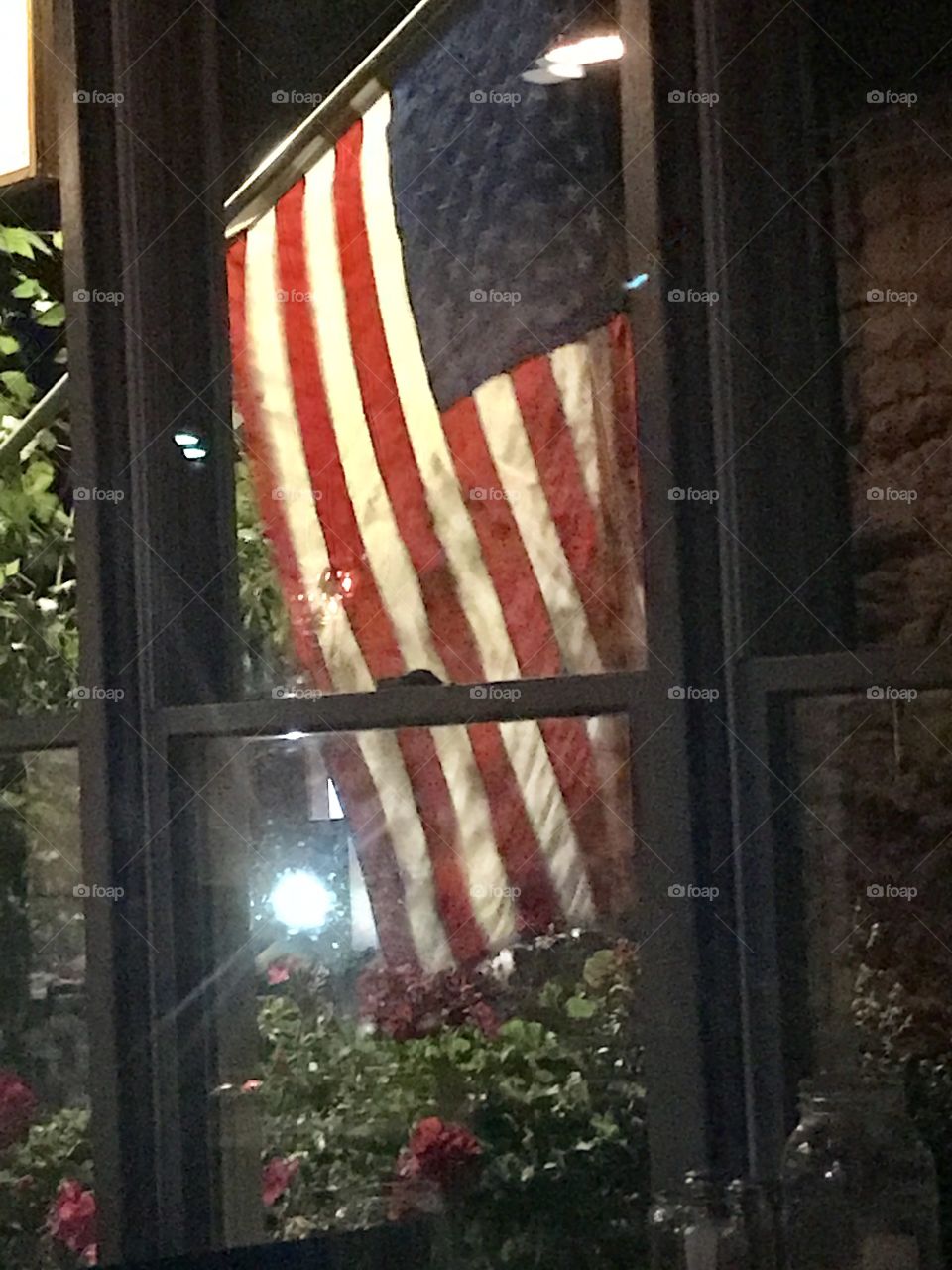 Patriotic window