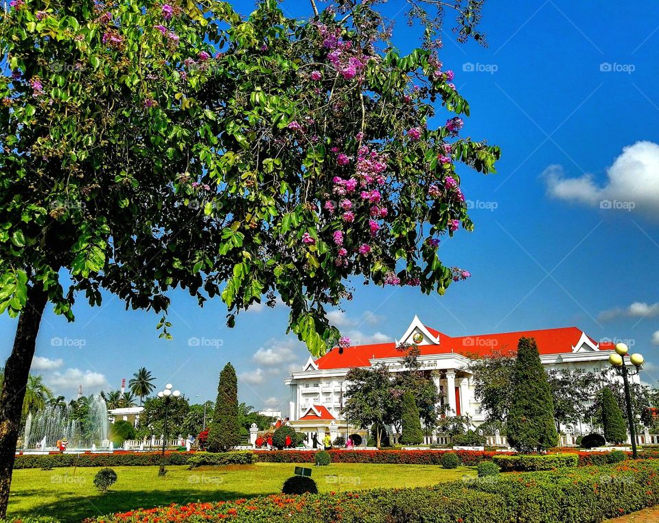 government palace, Vientiane laos