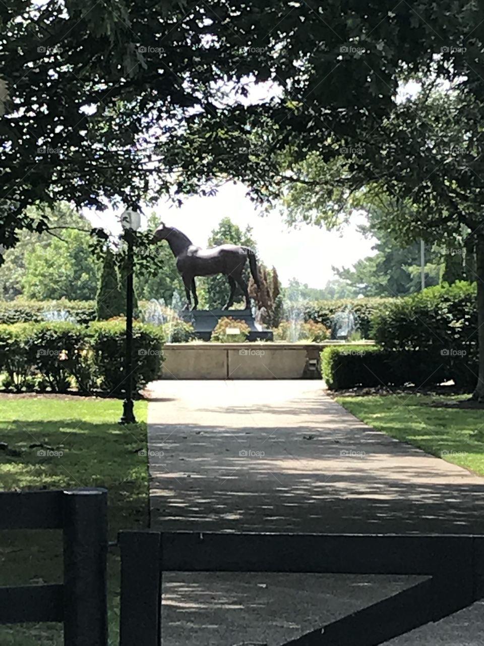 Remembering legends of the past at the Kentucky Horse Park.