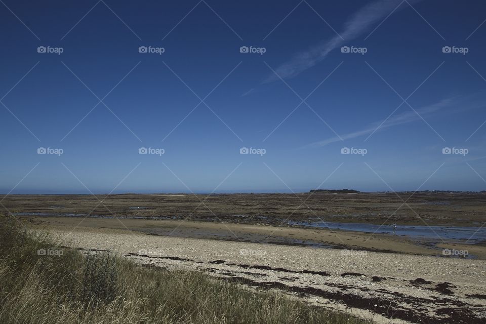 clouds over the field