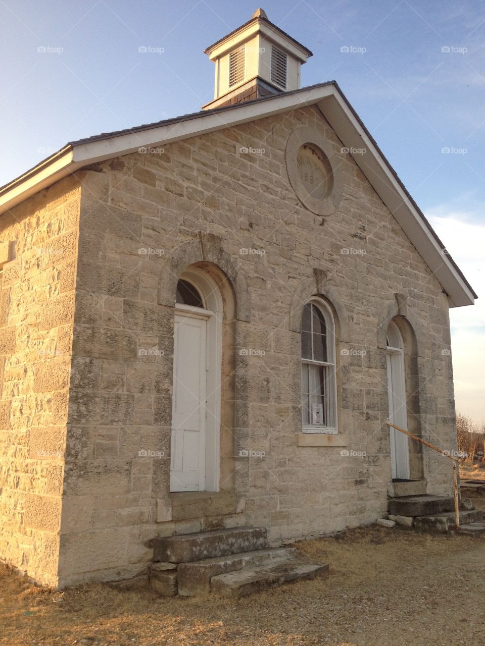 Historical School House on the Plains