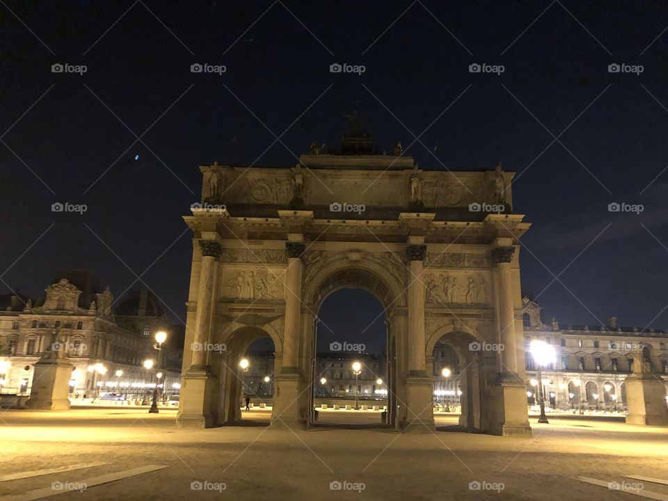 Arche louvres paris France 