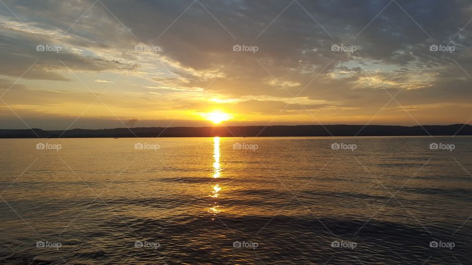 Sunset on the Lake