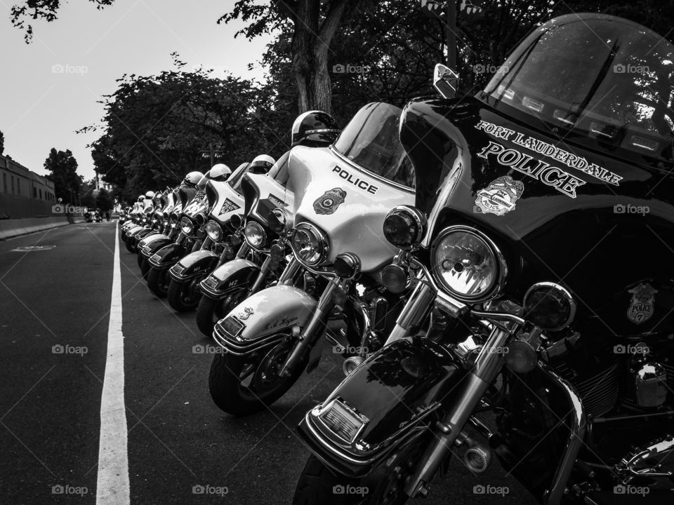 Bikes parked