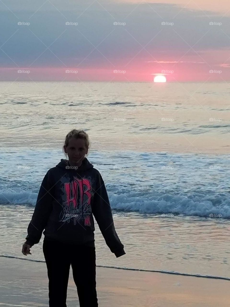 sunrise on the beach