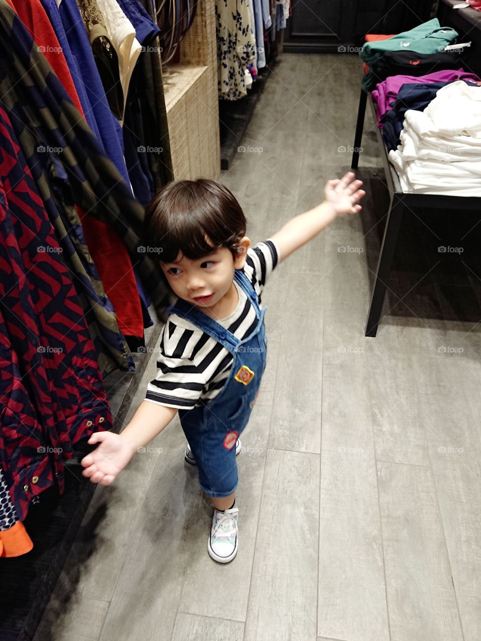 Shopping with Son