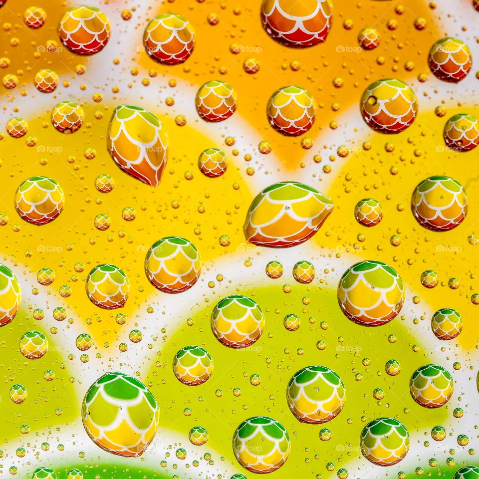 Water beads macro