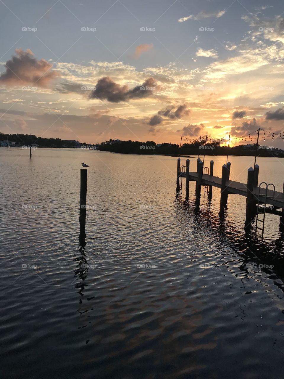 Sunset in Port Richey, Florida